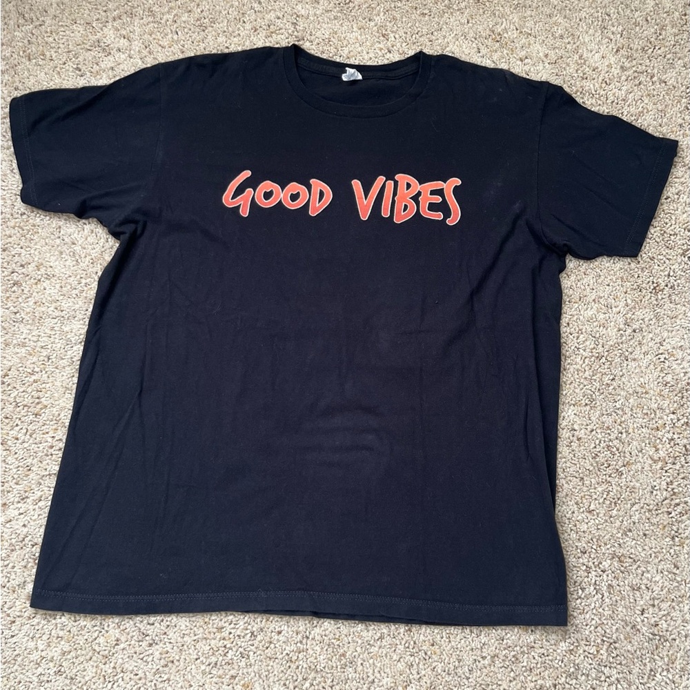 Black 'Good Vibes' T-Shirt (Rebelution 2013 Tour)